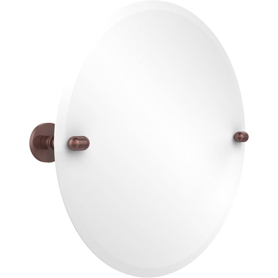 Frameless Round Tilt Mirror with Beveled Edge (Build to Order)