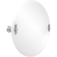 thumbnail image 1 of Frameless Round Tilt Mirror with Beveled Edge - Polished Chrome, 1 of 5