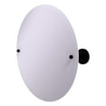 thumbnail image 1 of Frameless Round Tilt Mirror with Beveled Edge in Matte Black, 1 of 2