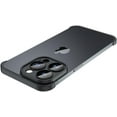 thumbnail image 1 of Frameless Series Designed for iPhone Case,Minimalist Protective Shock Absorption Soft TPU Shells & Elastomer Inlays Easy Fit,Shockproof Bumper Cover (Black,iPhone 13), 1 of 8