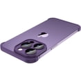 thumbnail image 1 of Frameless Series Designed for iPhone Case,Minimalist Protective Shock Absorption Soft TPU Shells & Elastomer Inlays Easy Fit,Shockproof Bumper Cover (Purple,iPhone 13), 1 of 8