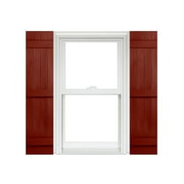 Homeside 4 Board and Batten Joined Vinyl Shutters (1 Pair)