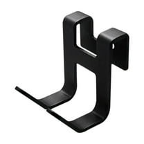 Frameless Shower Door Hook - No Drill Aluminum Hanging Hook for Towels, Robes & Squeegees | Rustproof Bathroom Organizer | Fits Doors Up to 0.32" Thick