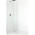 Frameless Shower DoorSingle Fied Panel with Enduroshield Coating, 78
