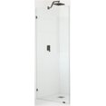 Frameless Shower DoorSingle Fied Panel with Enduroshield Coating, 78