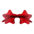 thumbnail image 1 of Frameless Star Shaped Sunglasses Transparent Candy Colored Party Glasses for Festive Events and Celebrations, 1 of 4