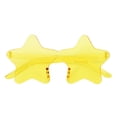 thumbnail image 1 of Frameless Star Sunglasses Transparent Candy Colored Sunglasses Party Star Glasses Event & Party, 1 of 4