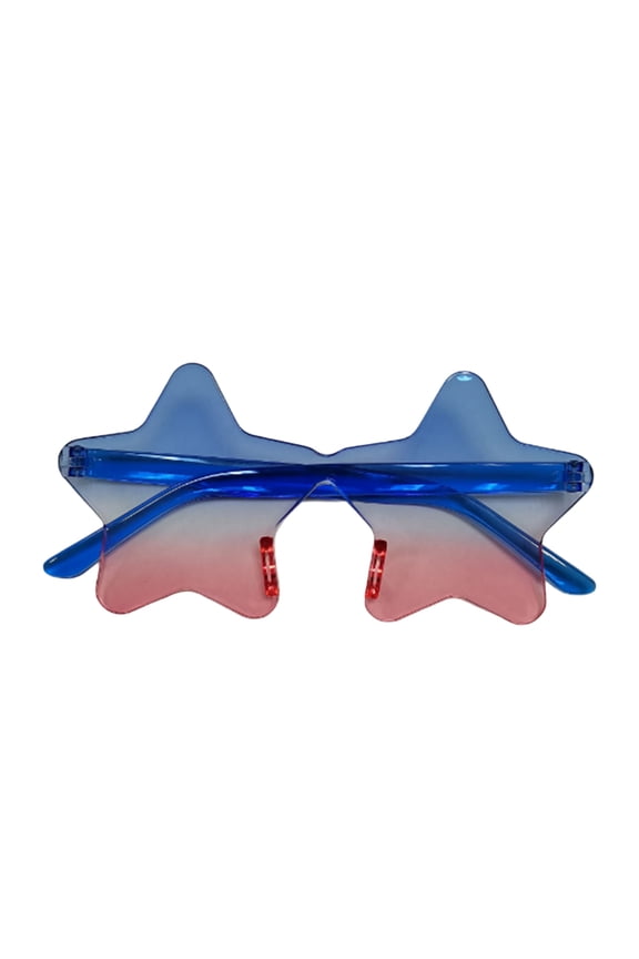 Frameless Star Sunglasses Transparent Candy Colored Sunglasses Party Star Glasses Toddler Riding Gear Boys Dirt Riding Gear Interchangeable Lens Skydiving Glasses Youth Riding Gear Combo Set s Racing