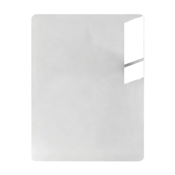 Frameless Wall Mirror Tiles 11.81x7.87 Inch Self-Adhesive Stick On Rounded Corner Square for Bathroom Bedroom Living Room Vanity Decor