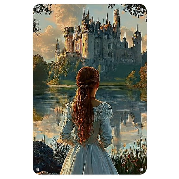 Frameless Wrought Iron Painting, 8X12 Inches - The Perfect Choice for Home Decor And Gifts