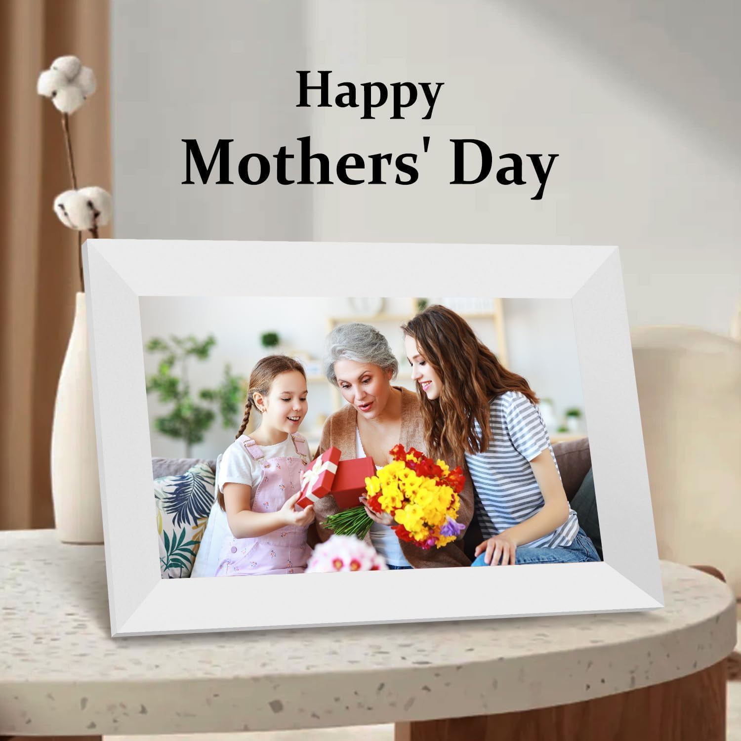 Frameo 10.1 Inch Smart WiFi Photo Frame Digital Picture Frame HD IPS ...