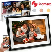 Frameo 10.1 inch WiFi ELIME Digital Photo Frame - Aluminum Frame - Unlimited Storage, Micro SD Slot