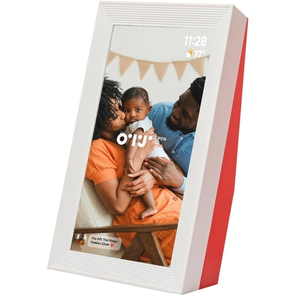 Frameo Digital Picture Frame 10.1" - 32GB WiFi Smart Photo Frame for Gifts & Home Display - Share Pictures Instantly via App, Valentine Birthday for Mom Dad Grandparents
