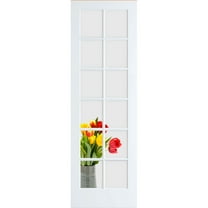 Frameport Cgl-Pd-12L-8X2-1/2 Clear Glass 30" By 96" 12 Lite Interior Slab French Door -
