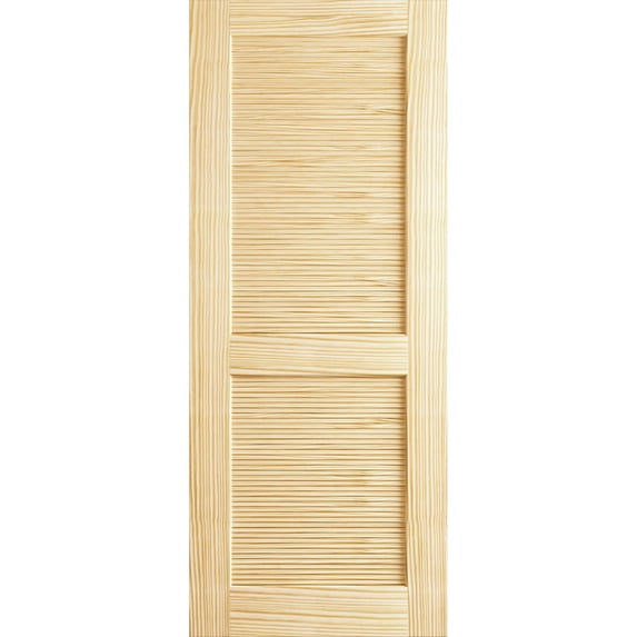 Frameport Cls-Pd-L-8X3 Classic 36" By 96" Louver/Louver Interior Slab Passage Door -