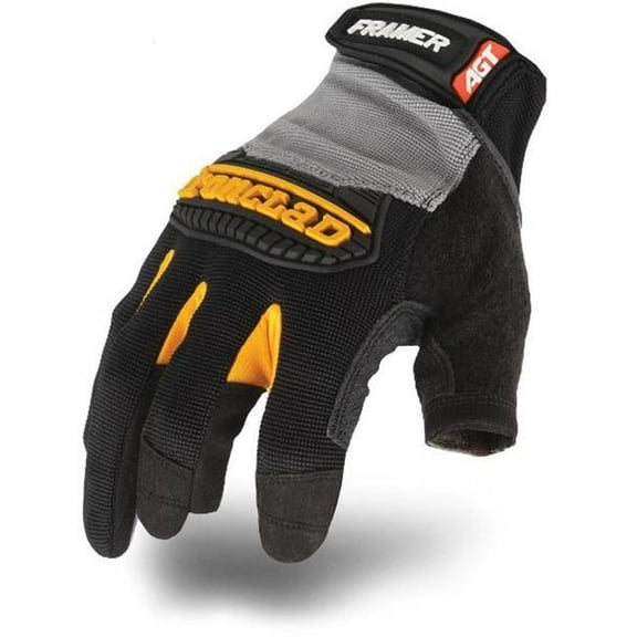 Framer Gloves - Extra Large - Ideal for Framing Carpentry Electrical Set-up Rigging Trigger Control for Power Tools & Weapons