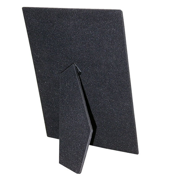 Framer Supply 14x18 Black Velour Easel Backs with Ribbon & Vertical and Horizontal Hangers ? 6 Pack Picture Frame Easel Stand, Premium Backing for Tabletop or Wall Display