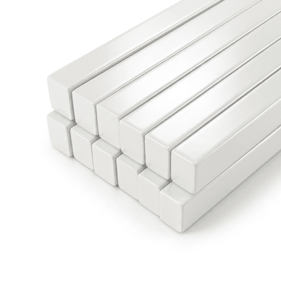 Framer Supply Archival Glass & Art Spacer ? White 1/4", 60 Ft Solid Bundle (12 x 5' Sticks), pH Neutral Peel-and-Stick Frame Spacer for Archival Framing & Artwork Protection