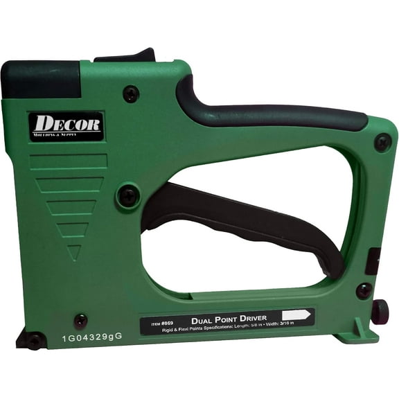Framer Supply Dual Point Driver for Flexible and Rigid Framers Points