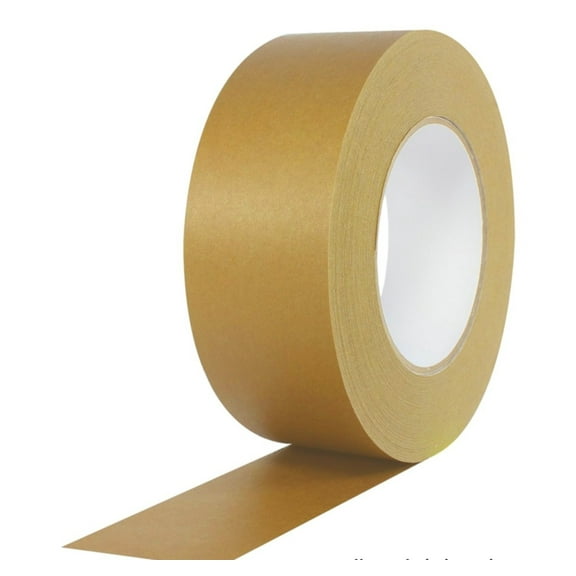 Framer Supply Pressure Sensitive Kraft Paper Tape ? 3? x 60yd, Extra Wide Brown Kraft Packaging & Framing Tape, Heavy Duty Box Sealing & Shipping Tape