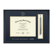 Framerly - ATSU Tassel Diploma Frame In Black Moulding