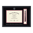 thumbnail image 1 of Framerly - CSUCI Tassel Diploma Frame with Black and Red Mat, 1 of 8