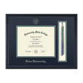 thumbnail image 1 of Framerly - Drew Tassel Diploma Frame with Navy and Tartan Green Mat, 1 of 8