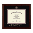 thumbnail image 1 of Framerly - FSU Engineering Diploma Frame with Black and Maroon Mat, 1 of 10