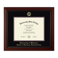 thumbnail image 1 of Framerly - Montana Missoula Business Diploma Frame with Black and Maroon Mat, 1 of 7