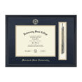 thumbnail image 1 of Framerly - Morehead State Tassel Diploma Frame with Navy and Gold Mat, 1 of 9