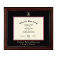 thumbnail image 1 of Framerly - NIU Education Diploma Frame with Black and Red Mat, 1 of 10