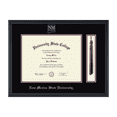 thumbnail image 1 of Framerly - NMSU Tassel Diploma Frame with Black and Maroon Mat, 1 of 7