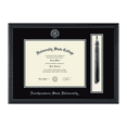 thumbnail image 1 of Framerly - Northeastern State Tahlequah Tassel Diploma Frame Black and Williamsburg Green, 1 of 10