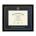 thumbnail image 1 of Framerly - ORU Diploma Frame with Navy and Gold Mat, 1 of 9