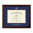 thumbnail image 1 of Framerly - UF Law Diploma Frame with Royal Blue and Bright Orange Mat, 1 of 10