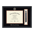 thumbnail image 1 of Framerly - Wartburg Tassel Diploma Frame with Black and Orange Mat, 1 of 10