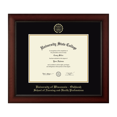 thumbnail image 1 of Framerly - Wisconsin Oshkosh Nursing Diploma Frame with Black and Gold Mat, 1 of 10