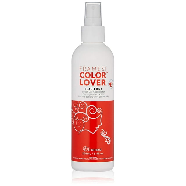 Framesi Color Lover Flash Dry Spray, 8.5 fl oz, Heat Protectant Spray