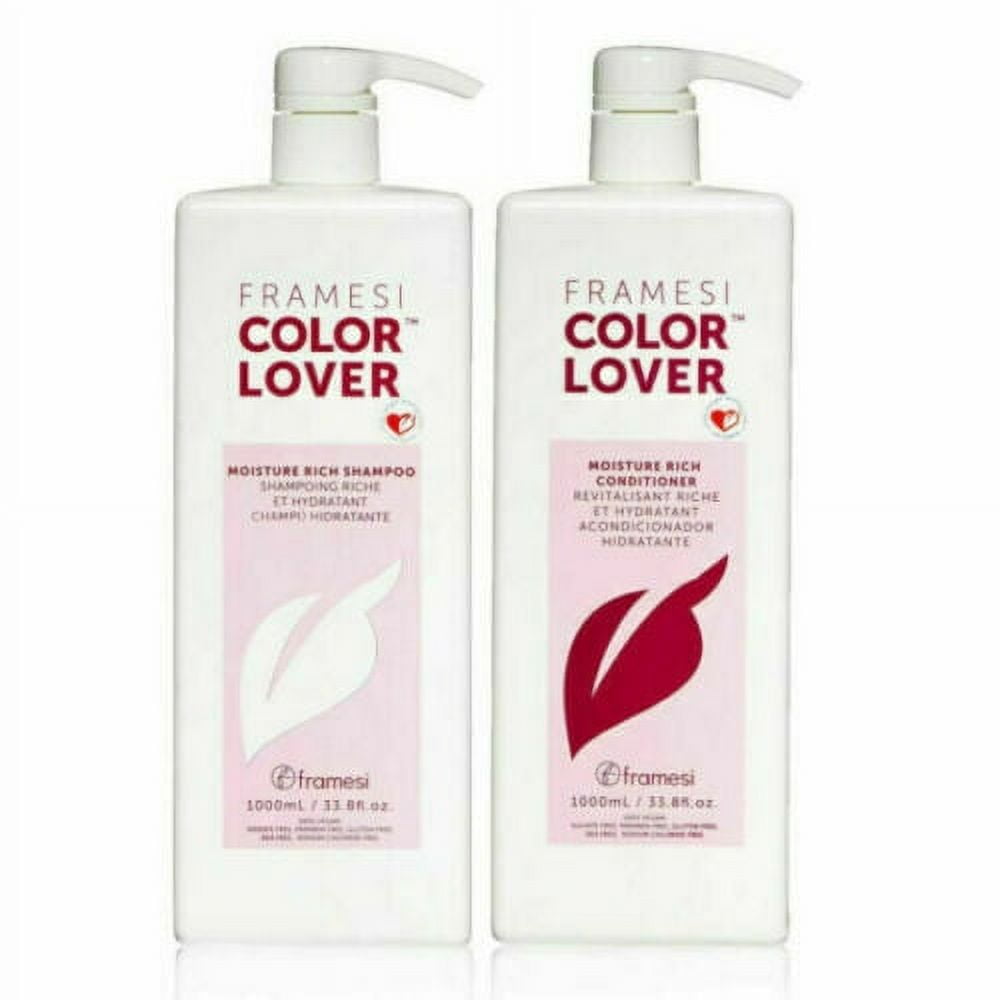 Framesi Color Lover Moisture Rich Shampoo & Conditioner Liter Duo (33.8