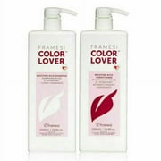 Framesi Color Lover Moisture Rich Shampoo & Conditioner Liter Duo 33.8 oz each