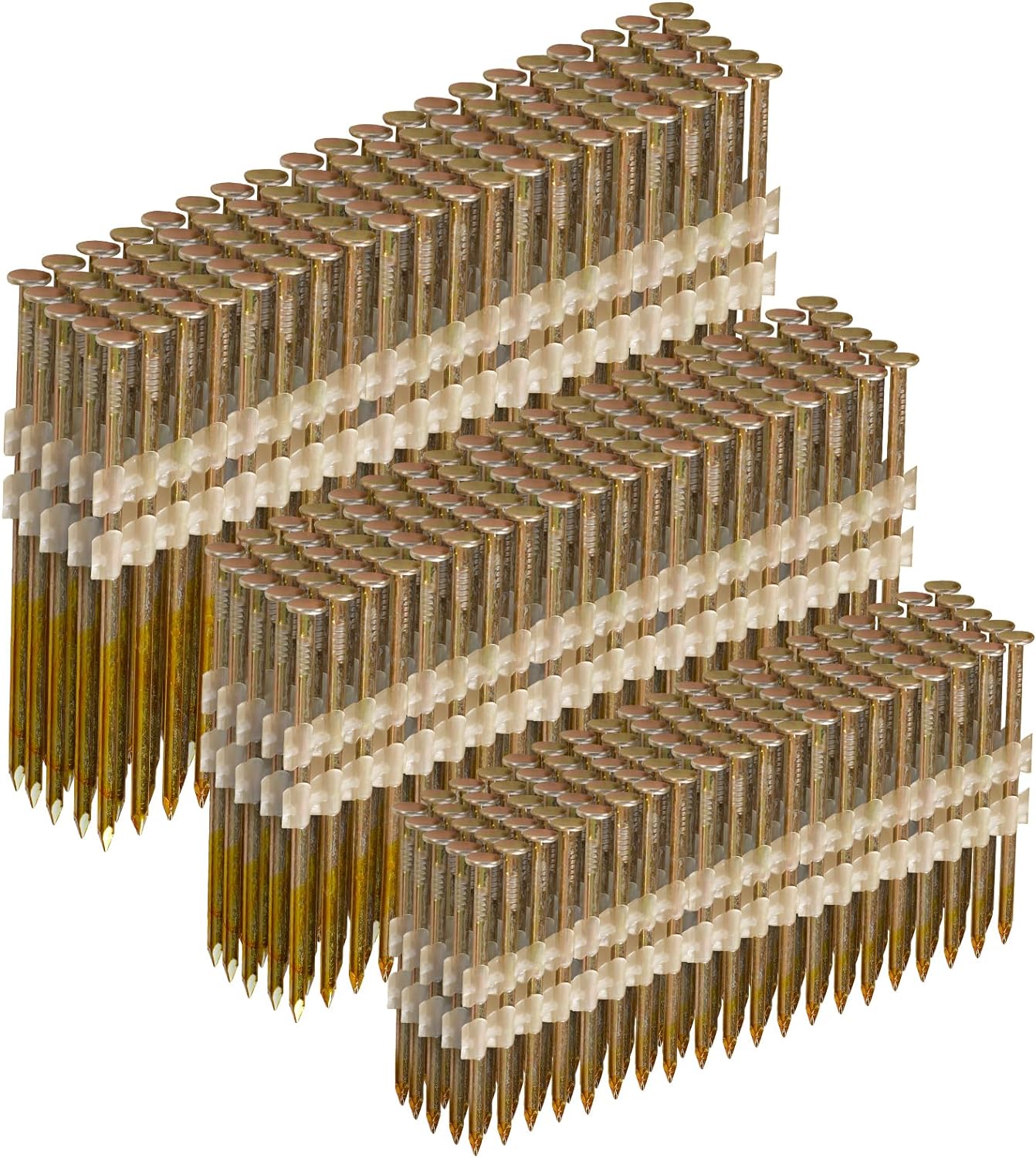 Framing Nails 21 Degree 3 Sizes (31/2"+3.0"+ 23/8", 150 per Size