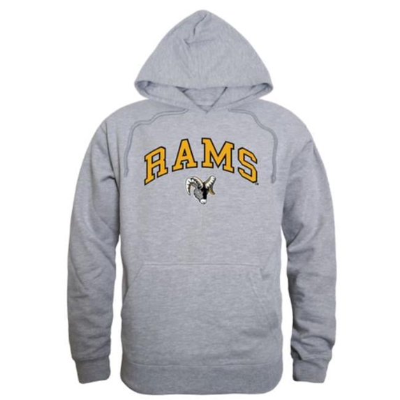 Framingham State University Rams Campus Hoodie, Heather Grey - Small