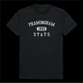 thumbnail image 1 of Framingham State University Rams Distressed Arch College T-Shirt, Black - Medium, 1 of 1