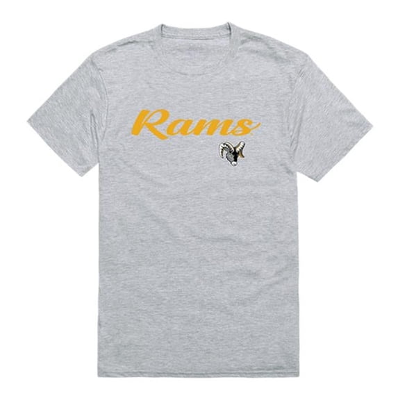 Framingham State University Rams Script T-Shirt, Heather Grey - Small