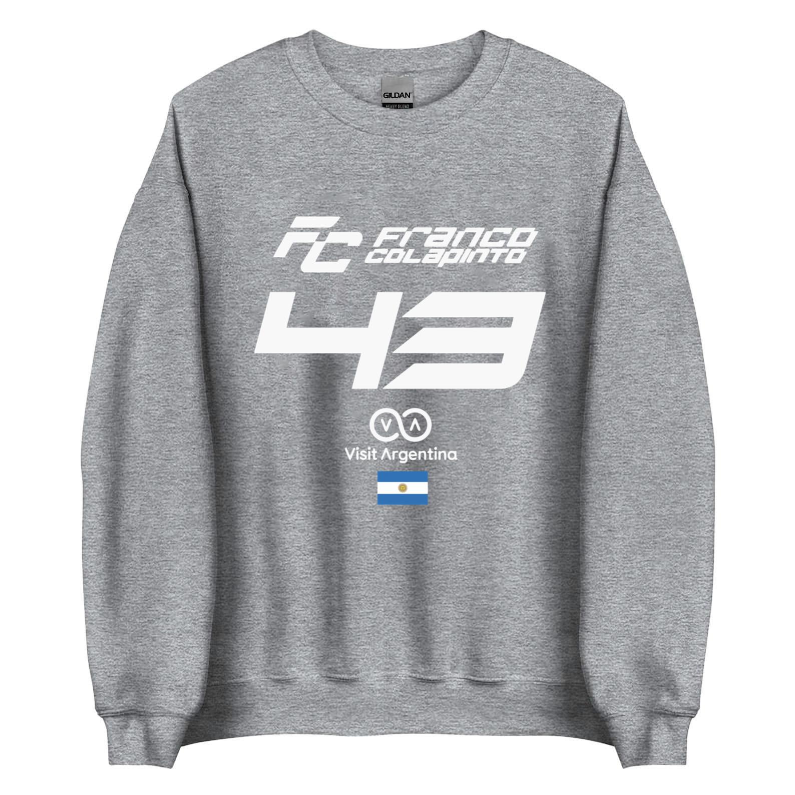 Fran Colapinto F1 Argentina, Formula 1 USA 2024 Apparel, Unisex Cotton