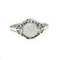 thumbnail image 1 of Fran Statement Ring for Women Fire Opal Filigree Style Ginger Lyne Collection, 1 of 5