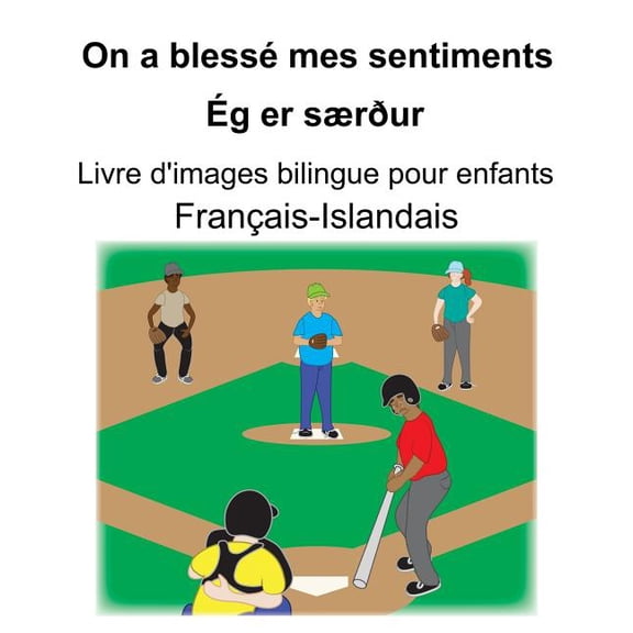 Franais-Islandais On a bless mes sentiments/g er srur Livre d'images bilingue pour enfants, (Paperback)