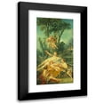 thumbnail image 1 of François Boucher 14x24 Black Modern Framed Museum Art Print Titled - Cupid a Captive (C.1754), 1 of 5