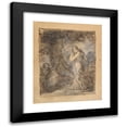 thumbnail image 1 of François Gérard 12x14 Black Modern Framed Museum Art Print Titled - Daphnis Running Toward Chloe (ca. 1798), 1 of 5