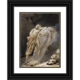 thumbnail image 1 of François Gérard 14x18 Black Ornate Wood Framed Double Matted Museum Art Print Titled - Orpheus Tries to Hold on to Eurydice (ca. 1791), 1 of 5